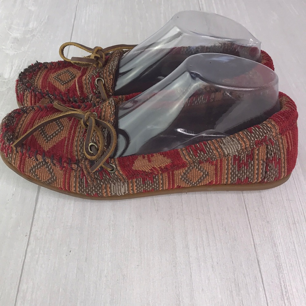 Minnetonka Southwestern Boho Moccasins Size 7 - Picture 5 of 8